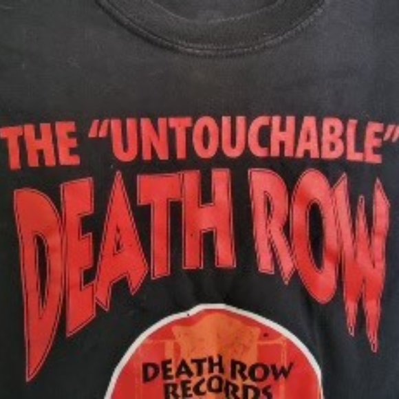 Death Row Records Tee Unisex.. sz. small - Picture 2 of 2